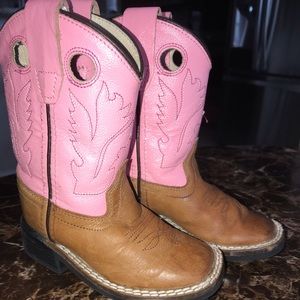 Old West Girls Cowgirl Boots